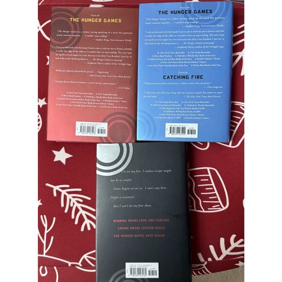 The Hunger Games Trilogy Set by Suzanne Collins Hardbound Hardback Book - Picture 2 of 6